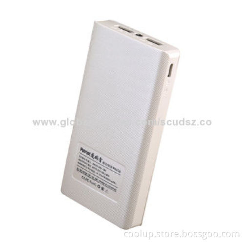 6,000mAh Power Bank, 2.1 and 1A Output, Compact Design